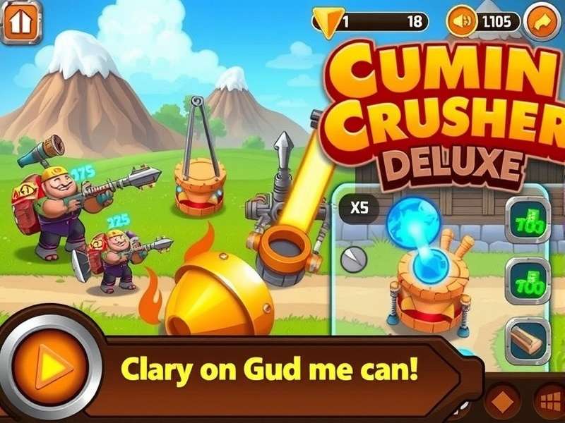 Cumin Crusher Deluxe gameplay screenshot